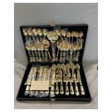 Gold-Toned Flatware, Service For 12 (China