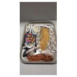 Tray Of Assorted Jewelry