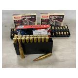 (22) Rounds Of .243 Win. Ammo + (38) Empty Shells