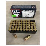 (50) Rounds Of Fiocchi 9mm Luger Ammo
