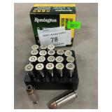 (20) Rounds Of  Remington .38 Special + P Ammo