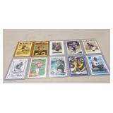 (10) Assorted NFL Football Cards