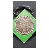 (1) U.S. 1887 Silver Morgan One Dollar Coin
