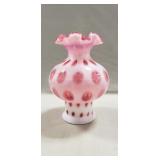 (1) Vintage Fenton Art Glass Vase (8" Tall)