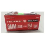 (50) Rounds 9 mm Luger Ammo