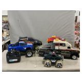RC Truck, B.O. Police Wrecker (Battery Cover
