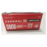 (50) Rounds 9mm Luger Ammo