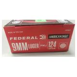 (50) Rounds 9mm Luger Ammo