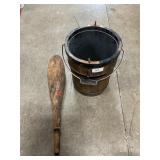 Antique Nulla Nulla Club, Ice Cream Maker Bucket