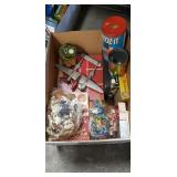 Box Lot Of Assorted Vintage Childrens Toys,