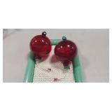 (2) Vintage Par-A-Sol Hand Blown Glass Dew Drop