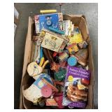 Box Lot With Vintage Fisher-Price Toys,