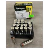 (20) Rounds Of Remington .38 Special + P Ammo
