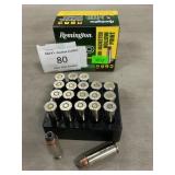 (20) Rounds Of Remington .38 Special + P Ammo