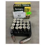 (20) Rounds Of Remington .38 Special + P Ammo