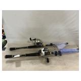 Pair Of Kast King Telescoping Fishing Rods With