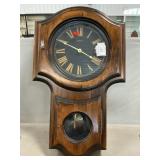 Landmark B.O. Regulator-Style Wall Clock