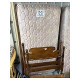 Twin Bed with Frame