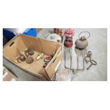 Box Lot Of Assorted Vintage Items Including