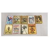 (9) Assorted Sports Cards (NFL Football, Baseball