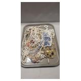 Tray Of Assorted Jewelry