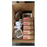 Box Lot Of Assorted Items Including (5) Vintage