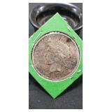 (1) U.S. 1922 Silver Peace One Dollar Coin
