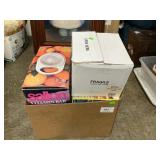 Box Lot With Vitamin Bar Juicer, Solar Tea Maker,