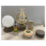 Oil Lamp With Reflector, Light Fixture, Sure Shot