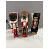 (3) Nutcrackers