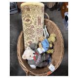 Baskets w/ Rug, Bears & More