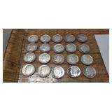 (20) U.S. Silver Dimes