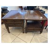 (2) Wooden End Tables or NightStands