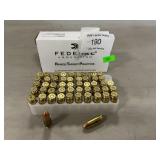 (50) Rounds Of Federal 9mm Luger Ammo