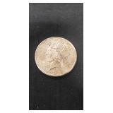 (1) 1925 U.S. Silver Peace One Dollar Coin