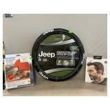 Sealed After Shokz Headphones, Jeep Steering