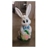 (1) Easter Bunny Blow Mold (28" Tall)