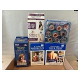 Bed Buddy Hot/Cold Wraps, Travel Curling Iron,