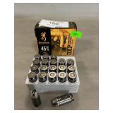 (20) Rounds Of Browning .45 Auto Ammo