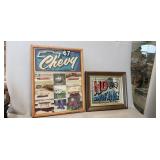 (1) Framed "No Smoking" Sign (13"ï¿½11") & (1)