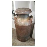 (1) Vintage Hershey Metal Milk Can