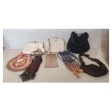 (8) Assorted Vintage Ladies Purses (Review