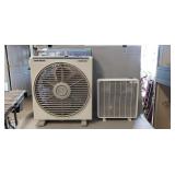 (2) Electric Fans (One Aries 11"ï¿½12" & One Super
