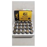 (20) Rounds 45 Auto Ammo