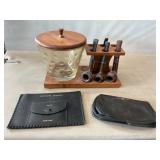 Pipe Stand With Pipes & Tobacco Jar, Rations