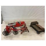 Victorian Era Fluting Iron, Vintage Hubley Fire