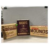 Vintage Hershey, Mars & Peter Paul Candy Bar