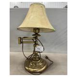 Swing Arm Brass Lamp