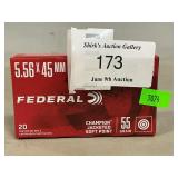 (20) Rounds Of 5.56 x 45mm Ammo