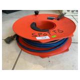 Extension Cord On Reel (Cord Taped, Reel Broken)